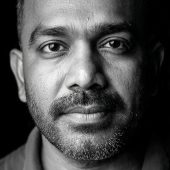 black-and-white-portrait-of-a-32-year-old-indian-m